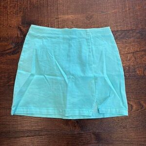 Aqua Mini Skirt
